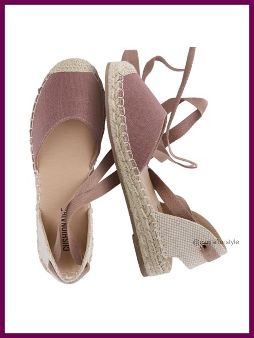 Women's Espadrille Wedge Sandals Jute Wrapped Sole Closed Toe